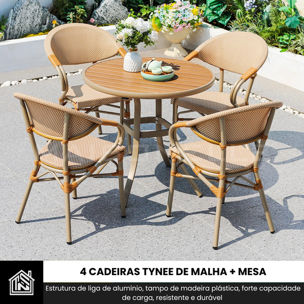 Mesa Para Varanda Com Cadeiras Maisonelle®