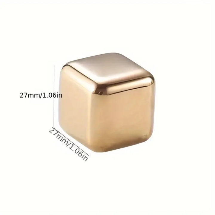  dimensões do gelo reutilizável dourado