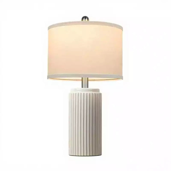 luminaria-mesa-bege-ceramica-canelada-natural-acolhedora