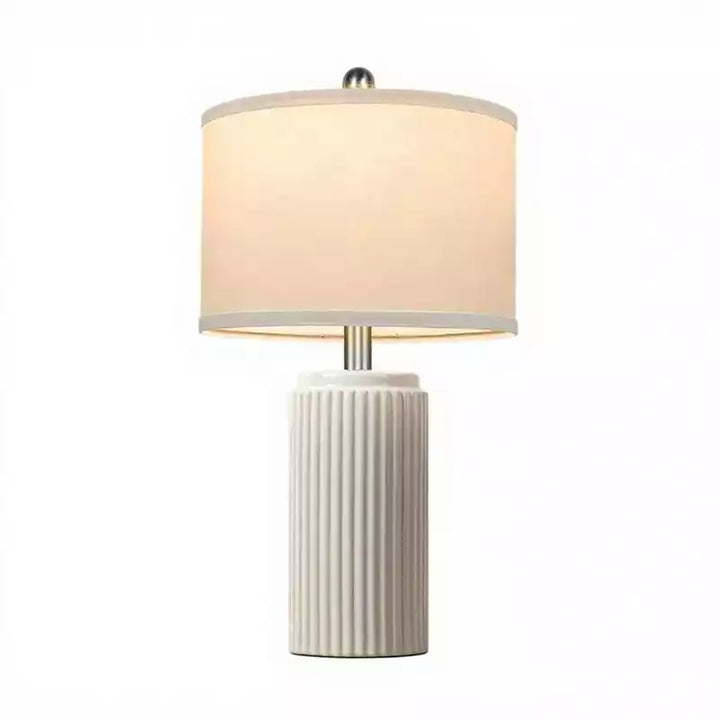 luminaria-mesa-bege-ceramica-canelada-natural-acolhedora