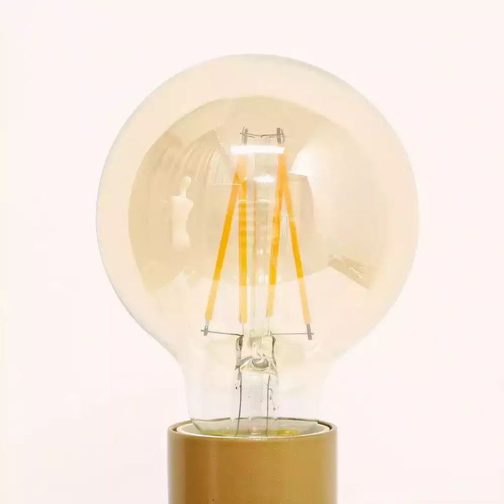 luminaria mesa metal dourado maisonelle