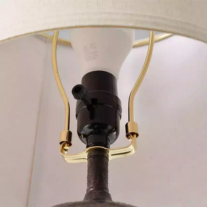 luminaria rustique com usb maisonelle