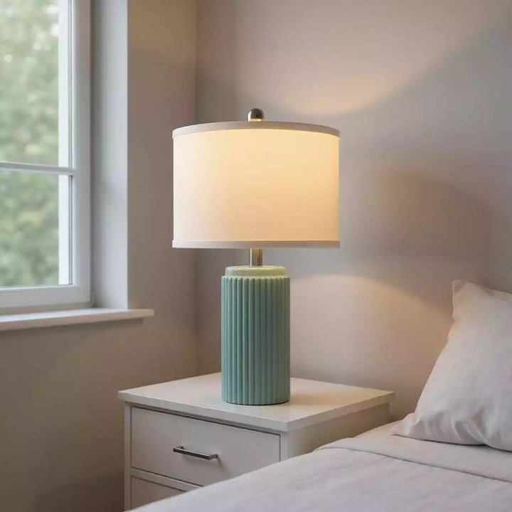 ceramica-verde-sage-luminaria-artesanal-biofilia