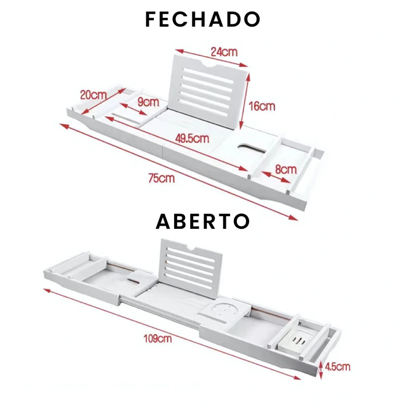 bancada para banheira