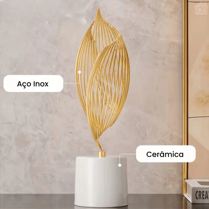 objetos-de-decoração-para-sala-características-branco-e-dourado