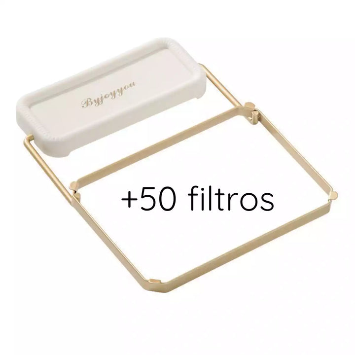 filtro de pia branco cinquenta unidades