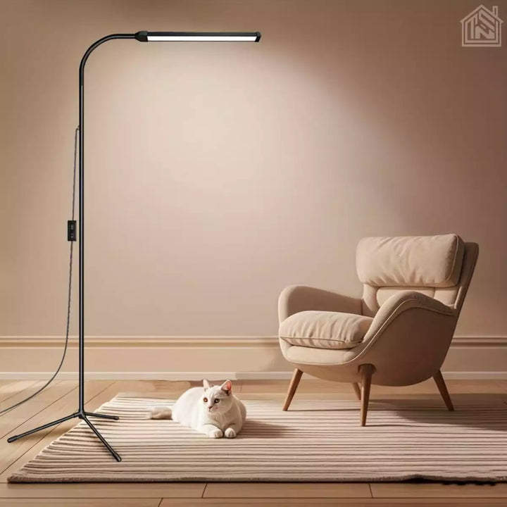 luminaria-de-chao-flexlight-preta-design-moderno