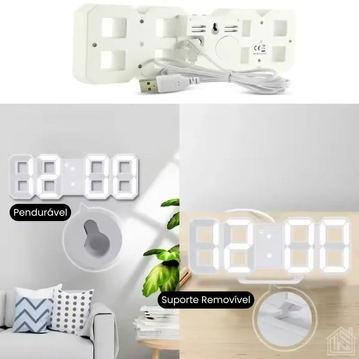 relógio-digital-de-mesa-branco-características