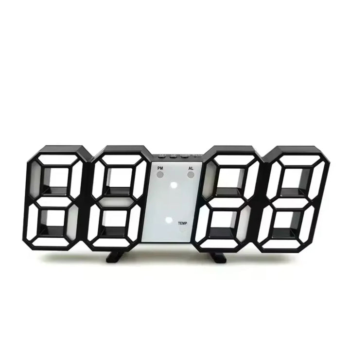 relógio-digital-de-mesa-branco-e-preto